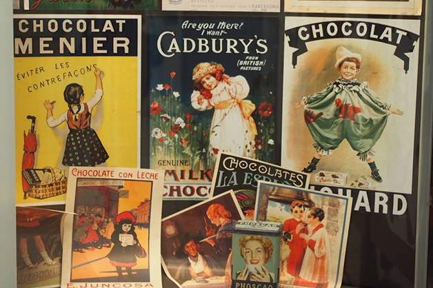 museo del cioccolato cartelloni