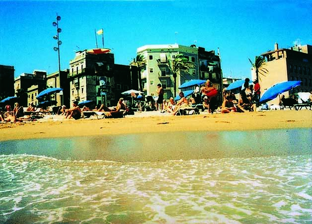 cartolina Barceloneta Wawas Barcelona