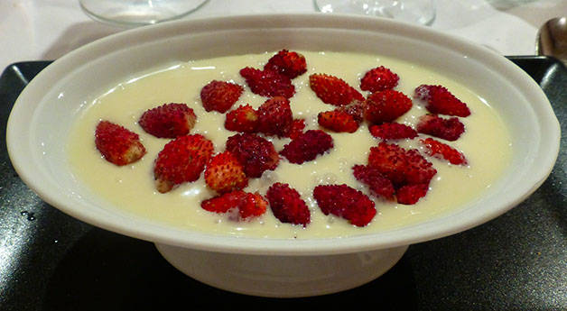 zuppa di fragole Leku