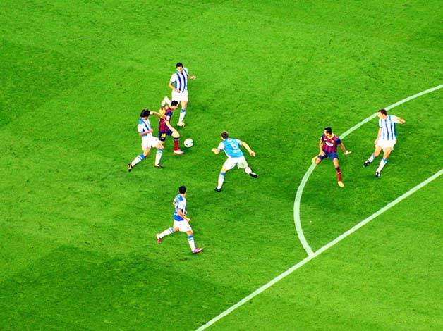 calcio partita del Barça