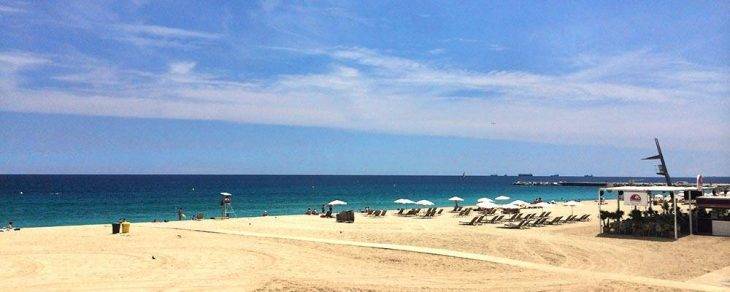 bar sulla spiaggia Barcellona