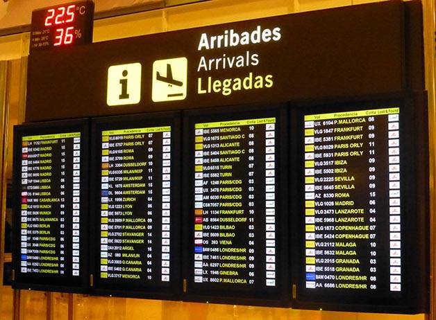viaggio d'affari aeroporto Barcellona