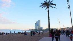 stagione visitare Barcellona spiaggia