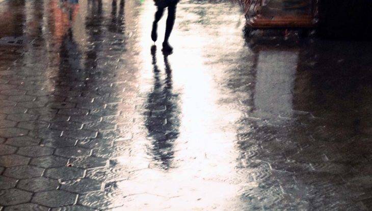Pioggia a Barcellona