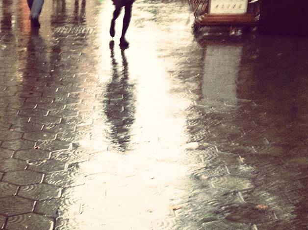 pioggia Barcellona