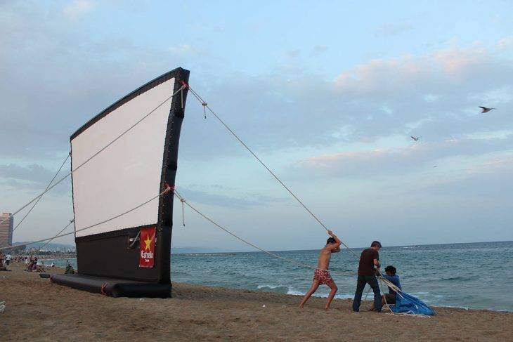 cinema all'aria aperta