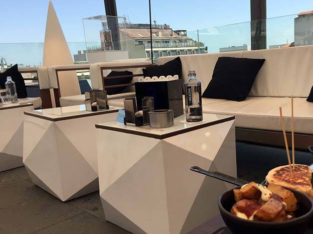 tapas gastronomiche terrazza Alaire