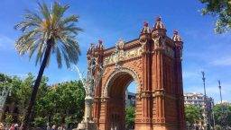 visita guidata in bici arc de triomf