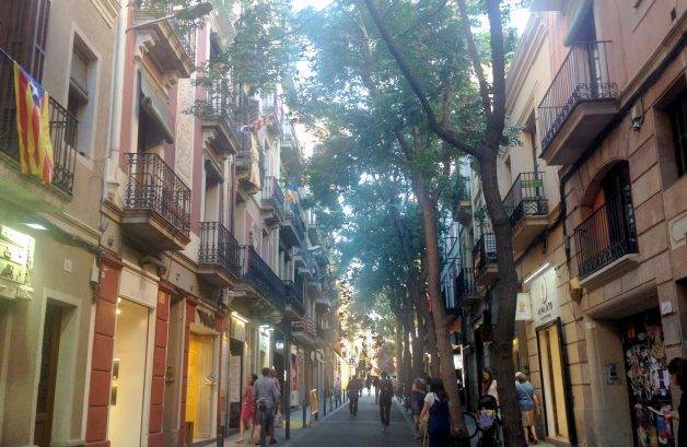 quartiere di gràcia, carrer de Verdi